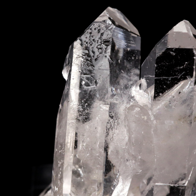 天然 水晶 クラスター ミニ ブラジル ゼッカ産 透明感が美しい ゼッカクォーツ 原石 天然石 1点物 パワーストーン クリスタル 結晶 浄化