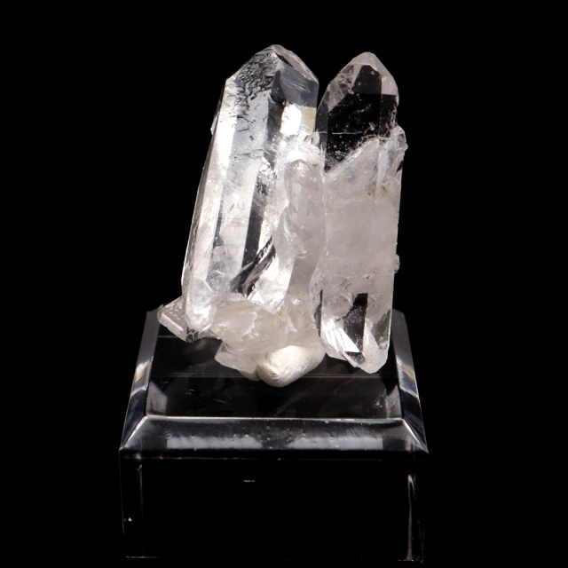 天然 水晶 クラスター ミニ ブラジル ゼッカ産 透明感が美しい ゼッカクォーツ 原石 天然石 1点物 パワーストーン クリスタル 結晶 浄化
