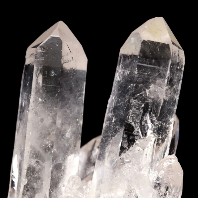 天然 水晶 クラスター ミニ ブラジル ゼッカ産 透明感が美しい ゼッカクォーツ 原石 天然石 1点物 パワーストーン クリスタル 結晶 浄化