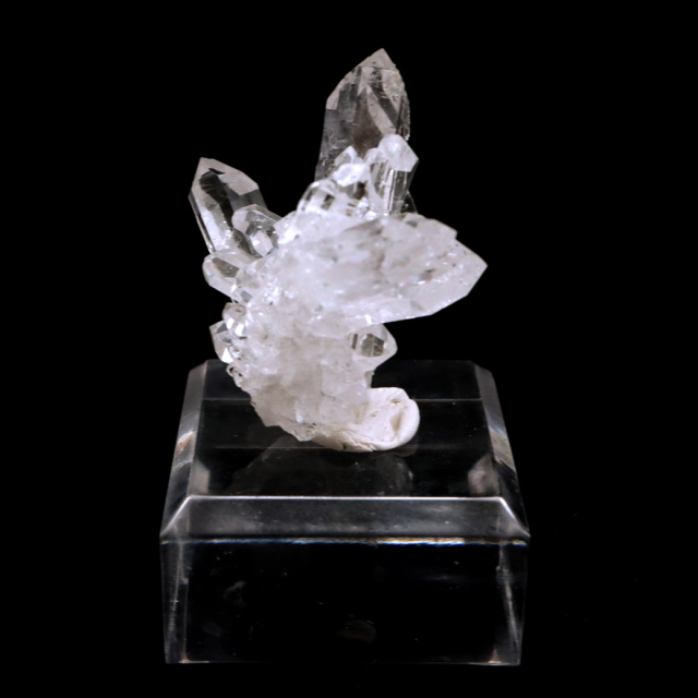 天然 水晶 クラスター ミニ ブラジル ゼッカ産 透明感が美しい ゼッカクォーツ 原石 天然石 1点物 パワーストーン クリスタル 結晶 浄化