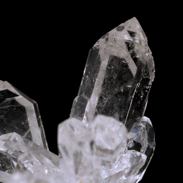 天然 水晶 クラスター ミニ ブラジル ゼッカ産 透明感が美しい ゼッカクォーツ 原石 天然石 1点物 パワーストーン クリスタル 結晶 浄化