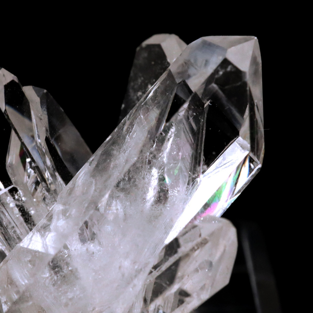 天然 水晶 クラスター ミニ ブラジル ゼッカ産 透明感が美しい ゼッカクォーツ 原石 天然石 1点物 パワーストーン クリスタル 結晶 浄化