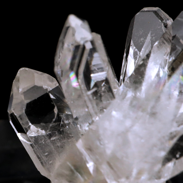 天然 水晶 クラスター ミニ ブラジル ゼッカ産 透明感が美しい ゼッカクォーツ 原石 天然石 1点物 パワーストーン クリスタル 結晶 浄化