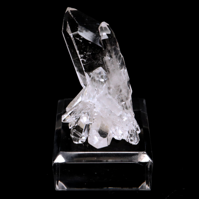 天然 水晶 クラスター ミニ ブラジル ゼッカ産 透明感が美しい ゼッカクォーツ 原石 天然石 1点物 パワーストーン クリスタル 結晶 浄化