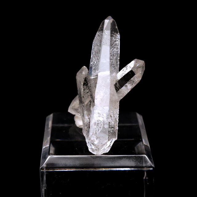 天然 水晶 クラスター ミニ ブラジル ゼッカ産 透明感が美しい ゼッカクォーツ 原石 天然石 1点物 パワーストーン クリスタル 結晶 浄化