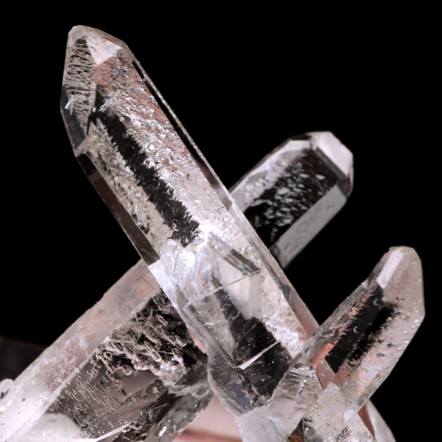 天然 水晶 クラスター ミニ ブラジル ゼッカ産 透明感が美しい ゼッカクォーツ 原石 天然石 1点物 パワーストーン クリスタル 結晶 浄化