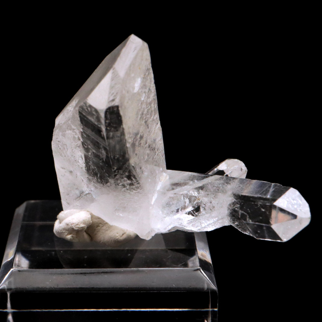 天然 水晶 クラスター ミニ ブラジル ゼッカ産 透明感が美しい ゼッカクォーツ 原石 天然石 1点物 パワーストーン クリスタル 結晶 浄化