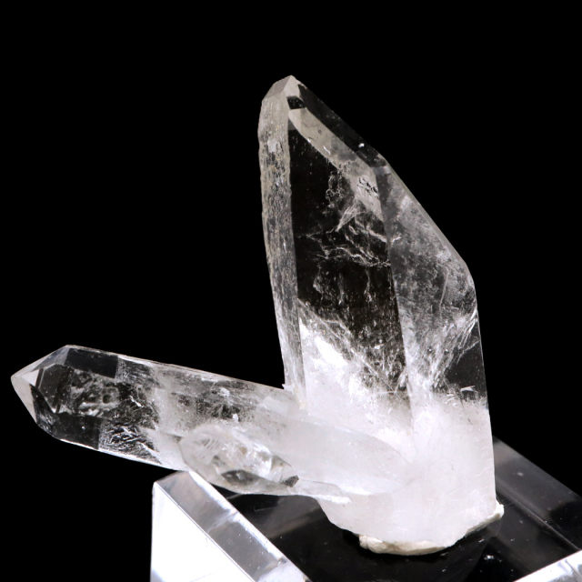 天然 水晶 クラスター ミニ ブラジル ゼッカ産 透明感が美しい ゼッカクォーツ 原石 天然石 1点物 パワーストーン クリスタル 結晶 浄化