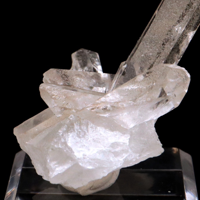 天然 水晶 クラスター ミニ ブラジル ゼッカ産 透明感が美しい ゼッカクォーツ 原石 天然石 1点物 パワーストーン クリスタル 結晶 浄化