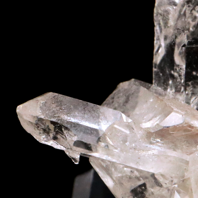 天然 水晶 クラスター ミニ ブラジル ゼッカ産 透明感が美しい ゼッカクォーツ 原石 天然石 1点物 パワーストーン クリスタル 結晶 浄化