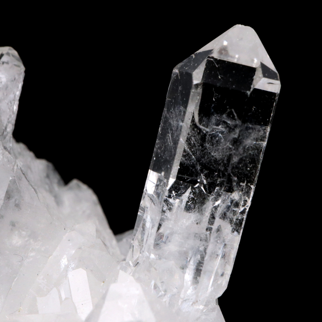 天然 水晶 クラスター ミニ ブラジル ゼッカ産 透明感が美しい ゼッカクォーツ 原石 天然石 1点物 パワーストーン クリスタル 結晶 浄化