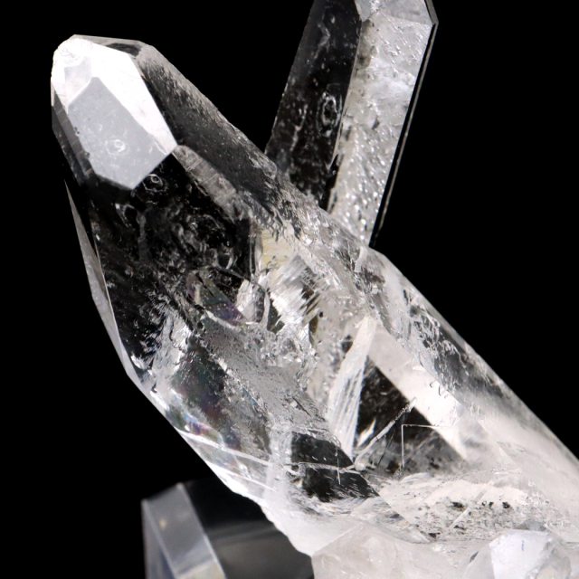天然 水晶 クラスター ミニ ブラジル ゼッカ産 透明感が美しい ゼッカクォーツ 原石 天然石 1点物 パワーストーン クリスタル 結晶 浄化