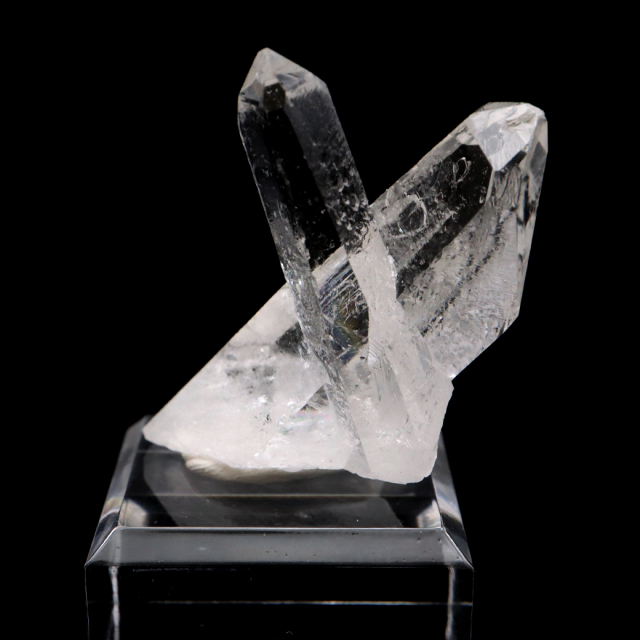 天然 水晶 クラスター ミニ ブラジル ゼッカ産 透明感が美しい ゼッカクォーツ 原石 天然石 1点物 パワーストーン クリスタル 結晶 浄化