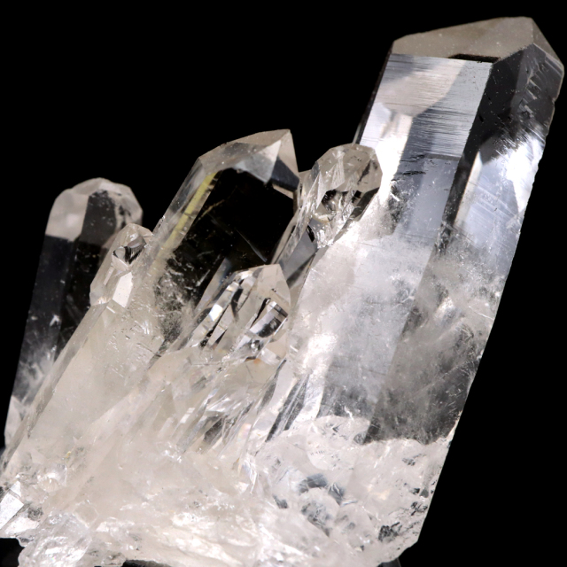 天然 水晶 クラスター ミニ ブラジル ゼッカ産 透明感が美しい ゼッカクォーツ 原石 天然石 1点物 パワーストーン クリスタル 結晶 浄化