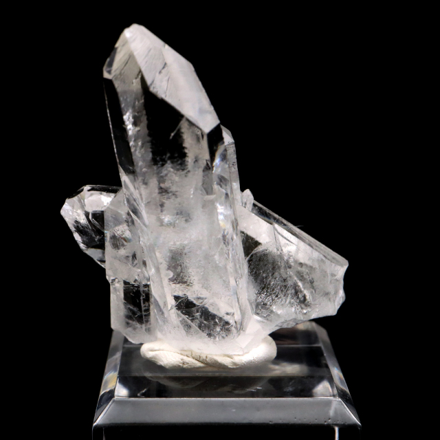 天然 水晶 クラスター ミニ ブラジル ゼッカ産 透明感が美しい ゼッカクォーツ 原石 天然石 1点物 パワーストーン クリスタル 結晶 浄化