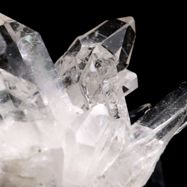 天然 水晶 クラスター ミニ ブラジル ゼッカ産 透明感が美しい ゼッカクォーツ 原石 天然石 1点物 パワーストーン クリスタル 結晶 浄化