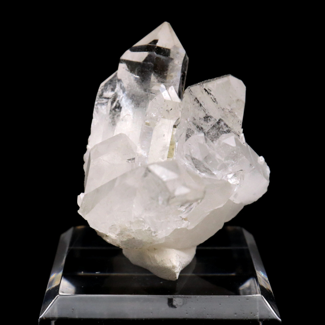 天然 水晶 クラスター ミニ ブラジル ゼッカ産 透明感が美しい ゼッカクォーツ 原石 天然石 1点物 パワーストーン クリスタル 結晶 浄化