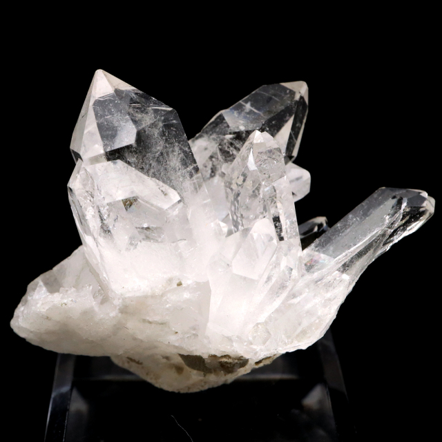 天然 水晶 クラスター ミニ ブラジル ゼッカ産 透明感が美しい ゼッカクォーツ 原石 天然石 1点物 パワーストーン クリスタル 結晶 浄化