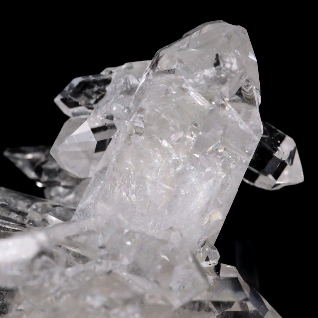 天然 水晶 クラスター ミニ ブラジル ゼッカ産 透明感が美しい ゼッカクォーツ 原石 天然石 1点物 パワーストーン クリスタル 結晶 浄化