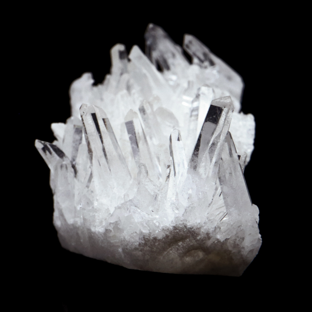 天然 水晶 クラスター 四川省産 原石 天然石 1点物 パワーストーン