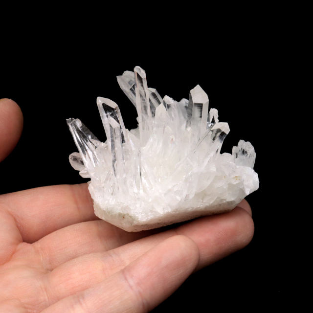 天然 水晶 クラスター 90g 四川省産 原石 天然石 1点物 パワーストーン