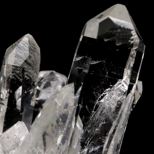 天然 水晶 クラスター ミニ ブラジル ゼッカ産 透明感が美しい ゼッカクォーツ 原石 天然石 1点物 パワーストーン クリスタル 結晶 浄化