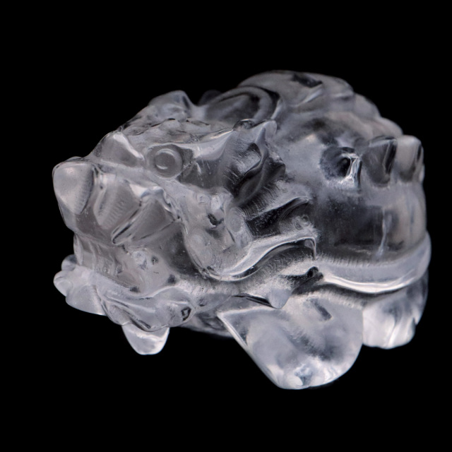 水晶 ロングイ 置物 龍亀 風水 置き物 天然石 彫り物 彫刻 パワーストーン おしゃれ 4月 誕生石 霊獣 正財 金運 仕事運 運気 クリスタル  crystal 天然石 パイライト 龍亀(ロングイ) 置物 約8cm