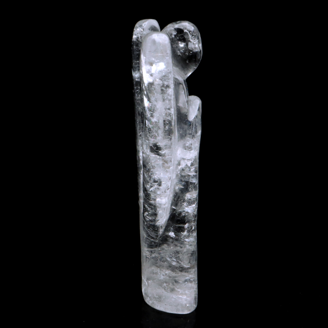 レムリアンシード 天使 Lサイズ 1点もの 120g 虹入り ヒーリング エンジェル 天然 水晶 天然石 ブラジル バイーア産 証明書付き