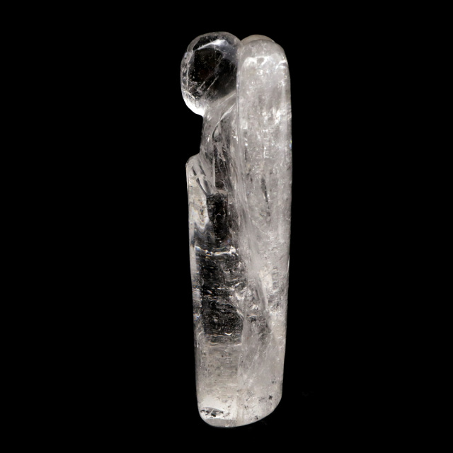 レムリアンシード 天使 Lサイズ 1点もの  虹入り ヒーリング エンジェル 天然 水晶 天然石 ブラジル バイーア産 証明書付き