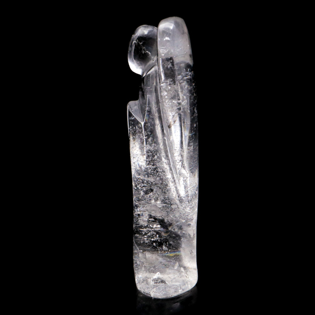 レムリアンシード 天使 Lサイズ 1点もの  虹入り ヒーリング エンジェル 天然 水晶 天然石 ブラジル バイーア産 証明書付き