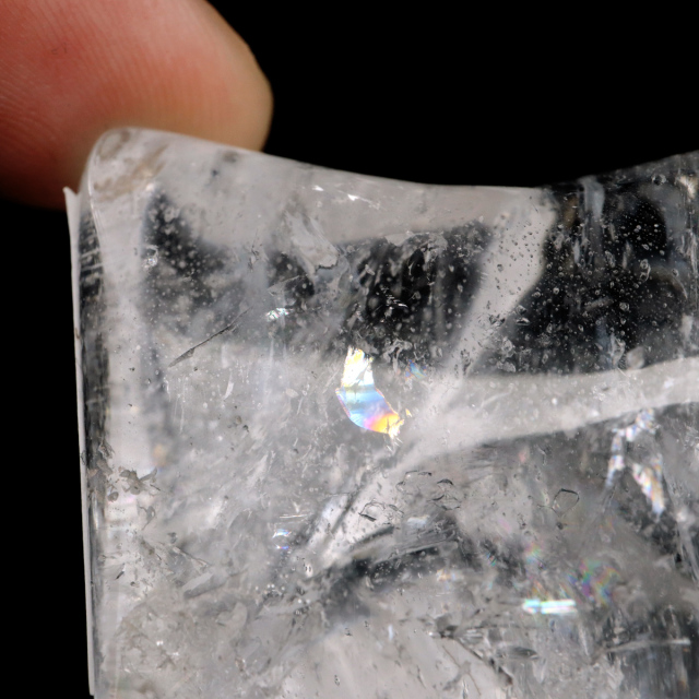 レムリアンシード 天使 Lサイズ 1点もの  虹入り ヒーリング エンジェル 天然 水晶 天然石 ブラジル バイーア産 証明書付き