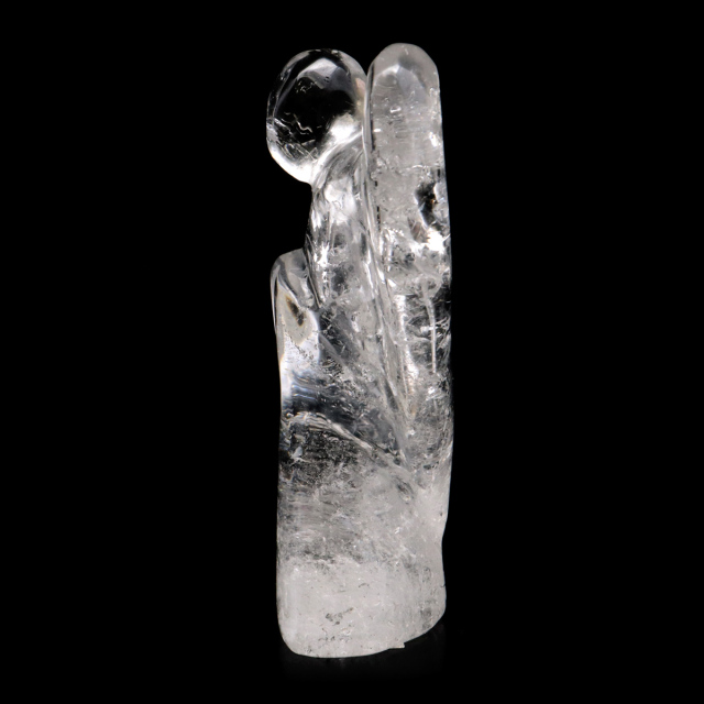 レムリアンシード 天使 Lサイズ 1点もの  虹入り ヒーリング エンジェル 天然 水晶 天然石 ブラジル バイーア産 証明書付き