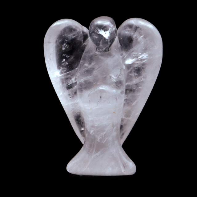水晶 天使 ヒーリング エンジェル クリスタルクォーツ 天然石 ブラジル産 crystal スピリチュアル クリスタル 浄化 1体