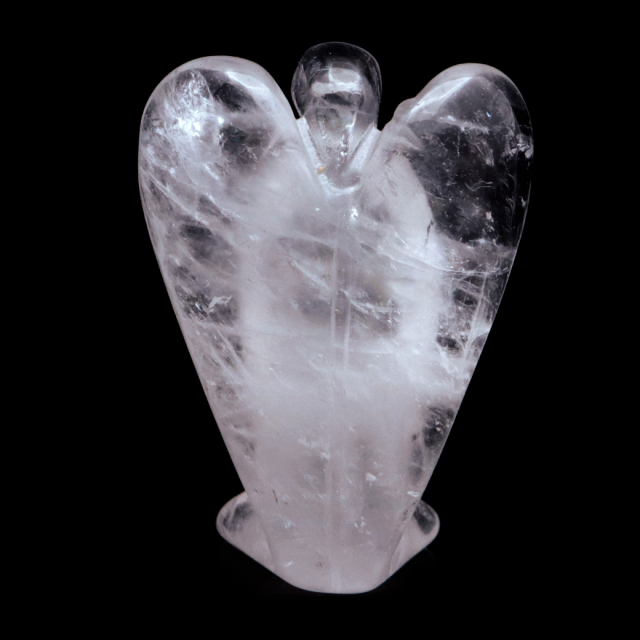 水晶 天使 ヒーリング エンジェル クリスタルクォーツ 天然石 ブラジル産 crystal スピリチュアル クリスタル 浄化 1体