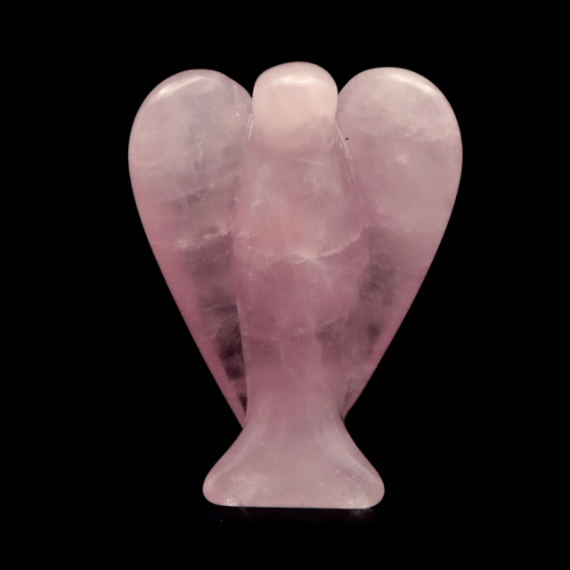 ローズクォーツ 天使 ヒーリング エンジェル 紅水晶 天然石 ブラジル産 Rose Quartz スピリチュアル クリスタル 浄化 1体