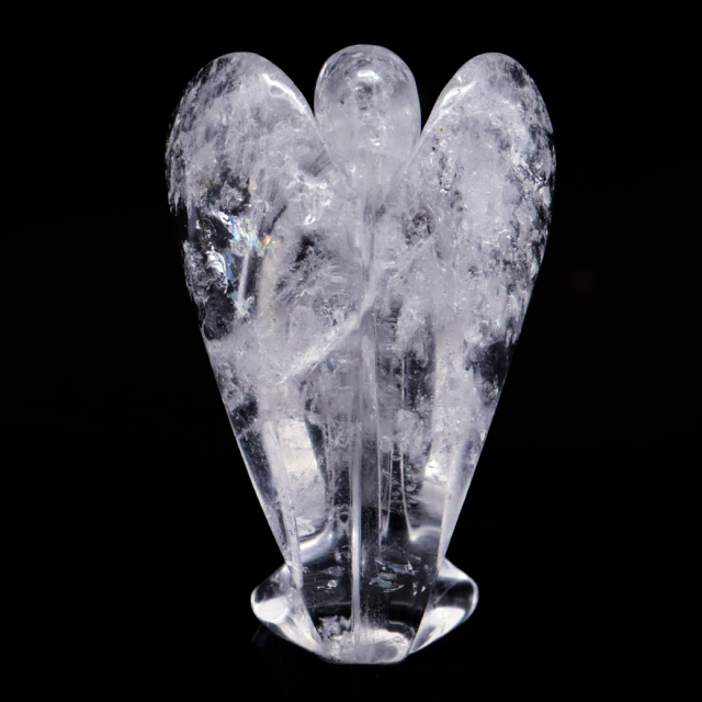 水晶 天使 ヒーリング エンジェル Lサイズ クリスタルクォーツ 天然石 ブラジル産 crystal スピリチュアル 1体