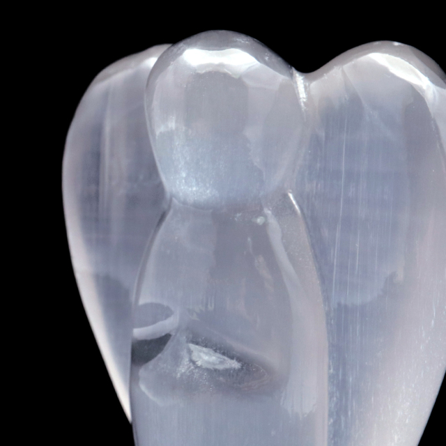 セレナイト 天使 ヒーリング エンジェル Lサイズ 大きめ