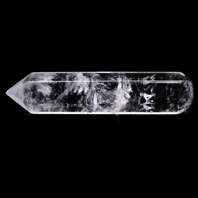 ヒーリング ワンド 水晶 ロッククリスタル ブラジル産 マッサージ ポイント天然石 スピリチュアル クリスタル 浄化 1本