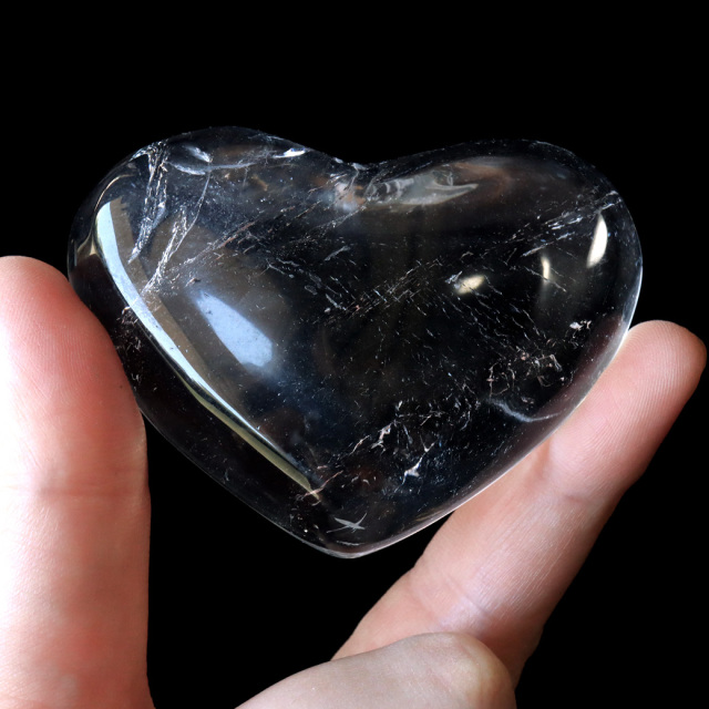 水晶 お皿 浄化皿 受け皿 ハート型 83g プレート クリスタルクォーツ