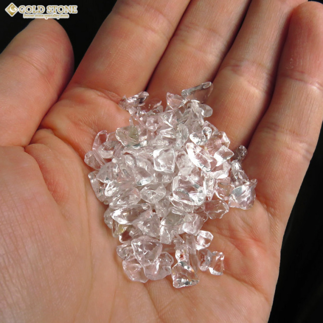水晶さざれ 100g サイズ小 天然石 パワーストーン 浄化グッズ 高透明