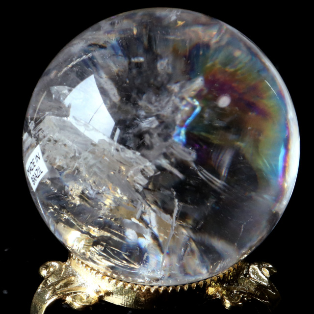 レムリアンシードクリスタル　天然石　原石　クリスタル　水晶　パワーストーン　虹 レムリアンシード 虹入り ハート 置き物 水晶 天然石 ブラジル