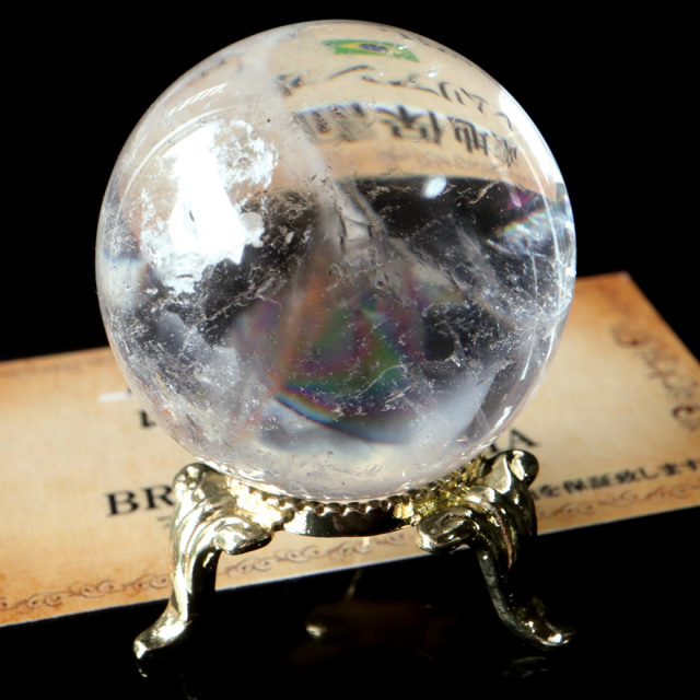 １点物 レインボー レムリアンシード 虹 天然 水晶 丸玉 144g 台座付き 楽天市場】レムリアンシード 水晶 丸玉 風格漂う 大玉 Lサイズ 台座