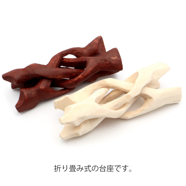 木製 台座 サイズ小 丸玉台 龍爪 ナチュラルウッド インテリア 風水 パワーストーン 開運