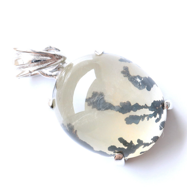 デンドリティック クォーツ ペンダント Silver925 自然の芸術 1点物 天然石 パワーストーン