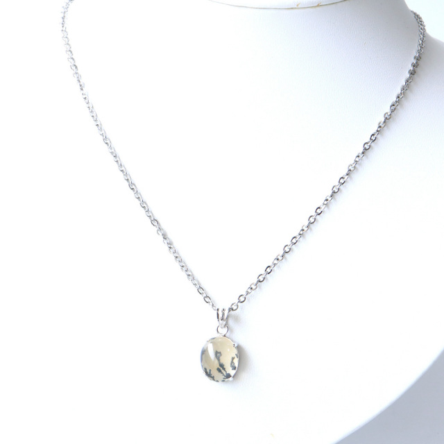 デンドリティック クォーツ ペンダント Silver925 自然の芸術 1点物 天然石 パワーストーン