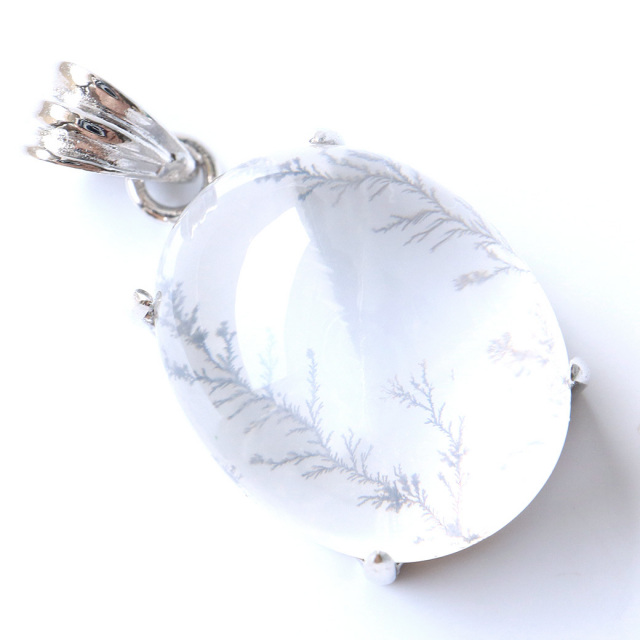 デンドリティック クォーツ ペンダント Silver925 自然の芸術 1点物 天然石 パワーストーン