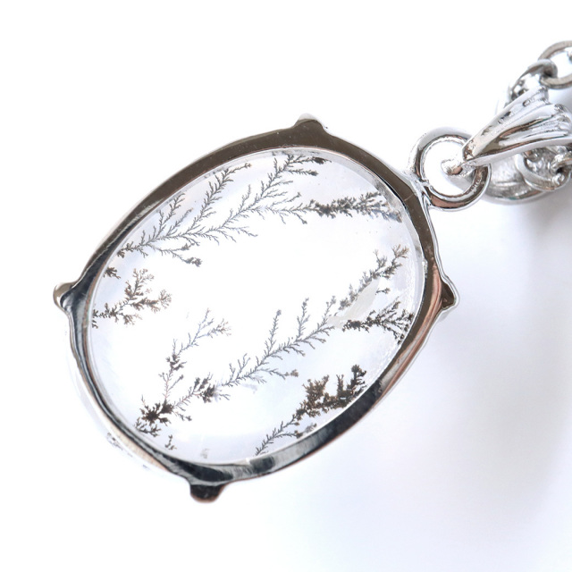 デンドリティック クォーツ ペンダント Silver925 自然の芸術 1点物 天然石 パワーストーン