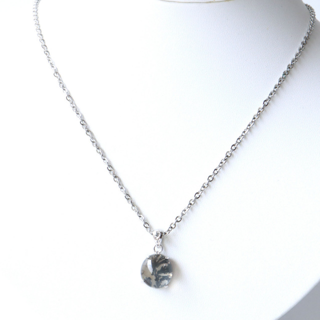 デンドリティック クォーツ ペンダント Silver925 自然の芸術 1点物 天然石 パワーストーン