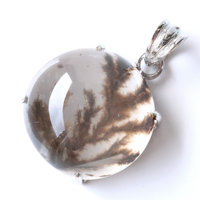 デンドリティック クォーツ ペンダント Silver925 自然の芸術 1点物 天然石 パワーストーン