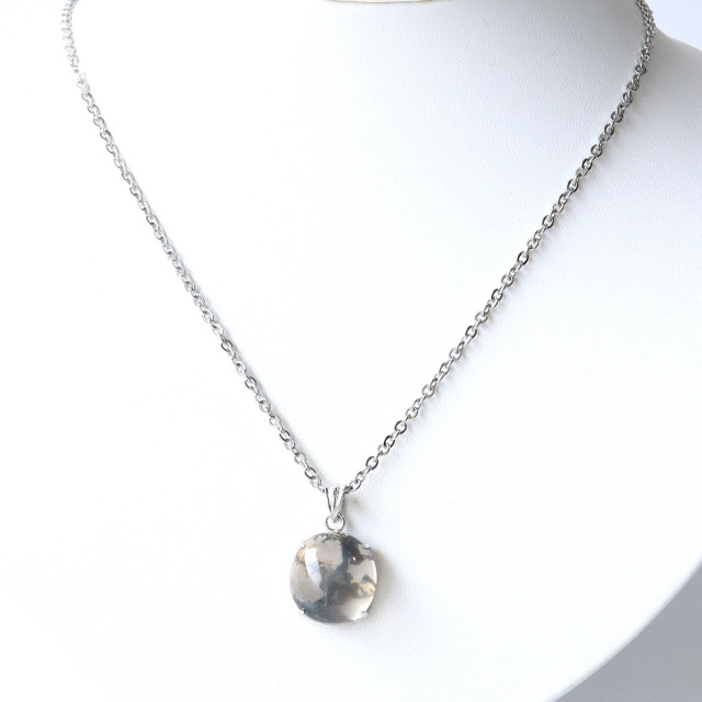 デンドリティック クォーツ ペンダント Silver925 自然の芸術 1点物 天然石 パワーストーン